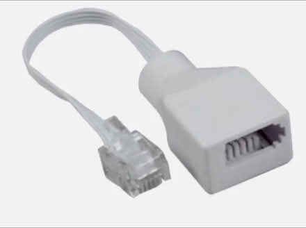 Photo of BT Telephone to Virgin Media Hub Adapter LJ5113 BT socket to (Temple Cowley OX4) #1
