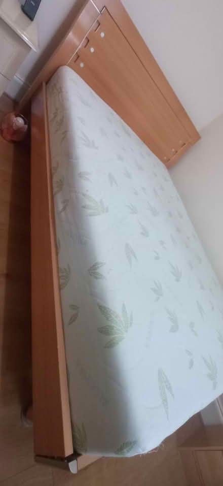 Photo of free Double bed with frame and bed (Dalston Junction) #3
