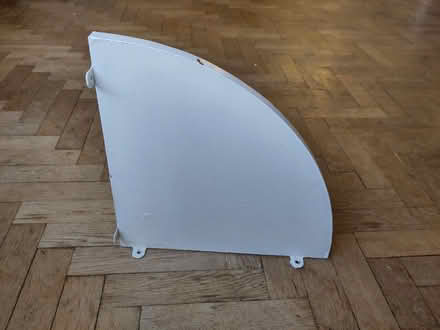 Photo of free Painted wood corner shelf (Hereford HR1) #2