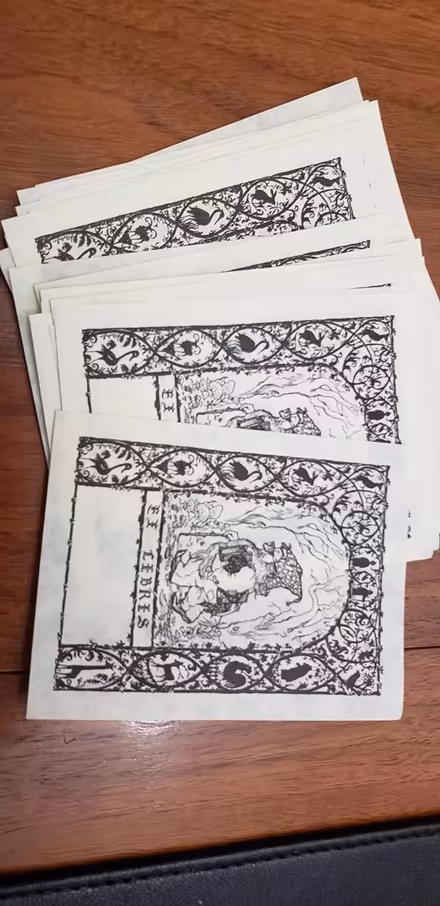 Photo of free Book labels (Kenson Park) #1