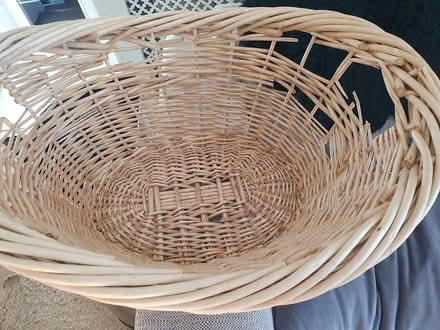Photo of free Wicker washing basket (RG23 Winklebury) #4