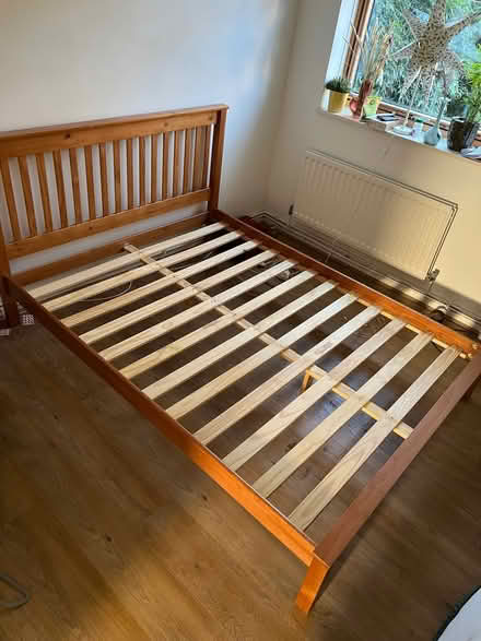 Photo of free Habitat bed frame (SE1 5QL) #1