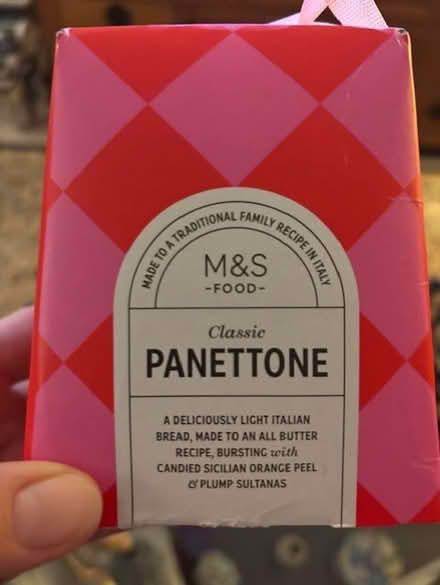Photo of free M&S Panettone (Willow Glen) #1