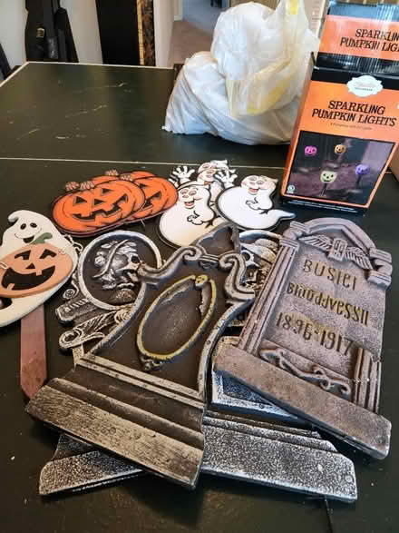 Photo of free Misc outdoor Halloween stuff (Friendswood) #1