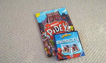 Photo of free Spidey Book and Memory Game - Spiderman (Anchorsholme FY5) #1