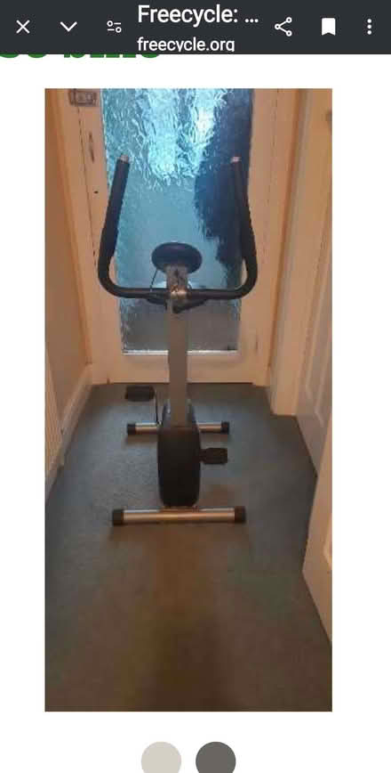 Photo of free Exercise bike (Ruislip UB10) #1