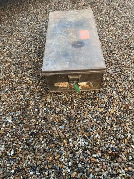 Photo of free Large Tin Trunk (Milbourne SN16) #2