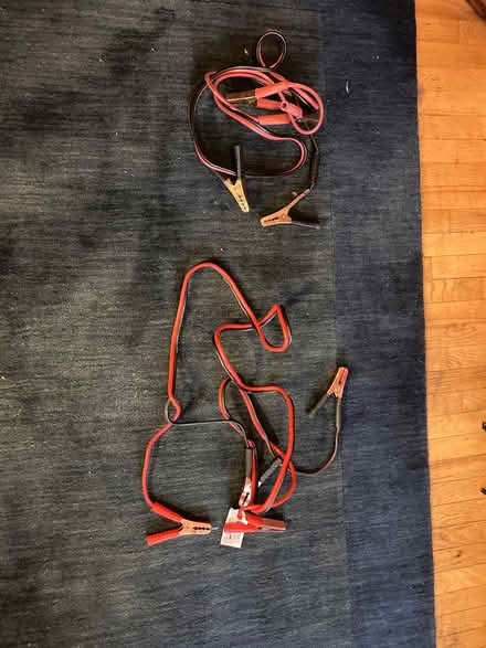 Photo of free 2 jumper cables (Mt. Pleasant DC) #1