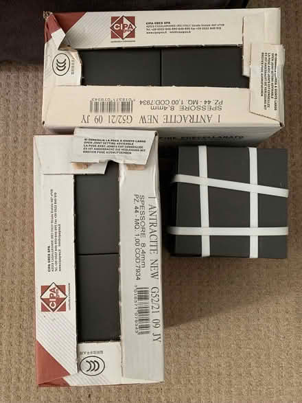 Photo of free Black porcelain tiles (Abbey Wood SE2) #1