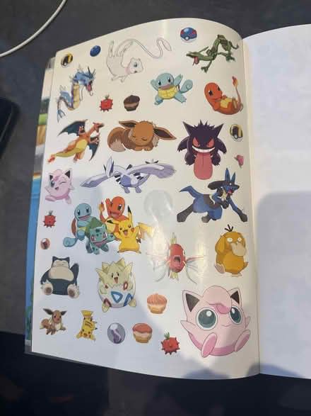 Photo of free Pokemon sticker book (BR7) #3