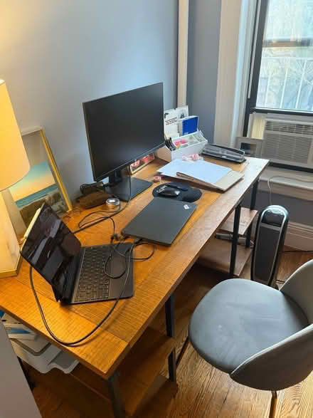 Photo of free Beautiful wood desk (West Village) #3