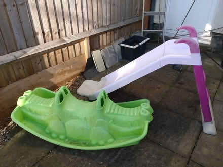 Photo of free Crocodile seesaw & slide (Wendover HP22) #1