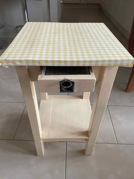 Photo of free Small table with drawer (Marlow SL7) #1