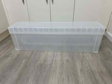 Photo of free Large plastic box (Leckhampton GL53) #1