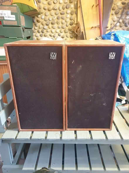 Photo of free Wharedale XP 2 speakers pair (Stoke Holy Cross NR14) #1
