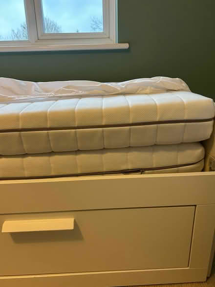 Photo of free IKEA BRIMNES Daybed and mattresses (Dorking RH4) #4