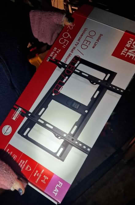Photo of free TV wall bracket (Ingoldisthorpe, PE31) #1