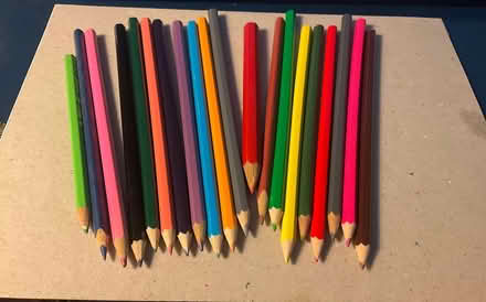 Photo of free Large coloured pencils (Sale M33) #1