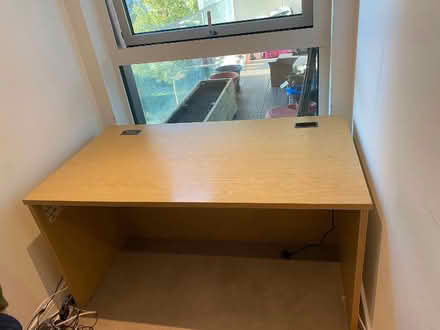 Photo of free Collection only: Large Table - 140cmx80cm wide x 73cm tall (Ravenscourt Park W6) #1