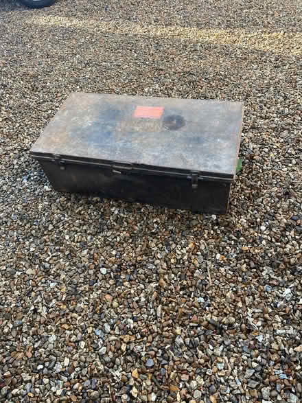 Photo of free Large Tin Trunk (Milbourne SN16) #1
