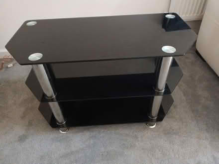 Photo of free Glass TV Stand (AL4) #1