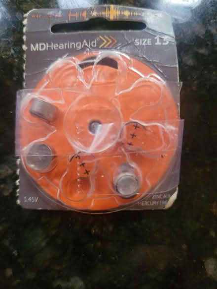 Photo of free 3 Hearing aid batteries (mohegan lake, ny) #1