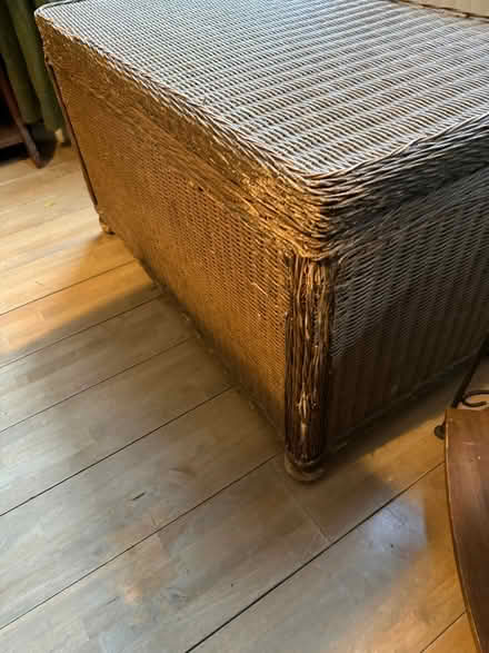 Photo of free Wicker chest (Lower Weston) #3