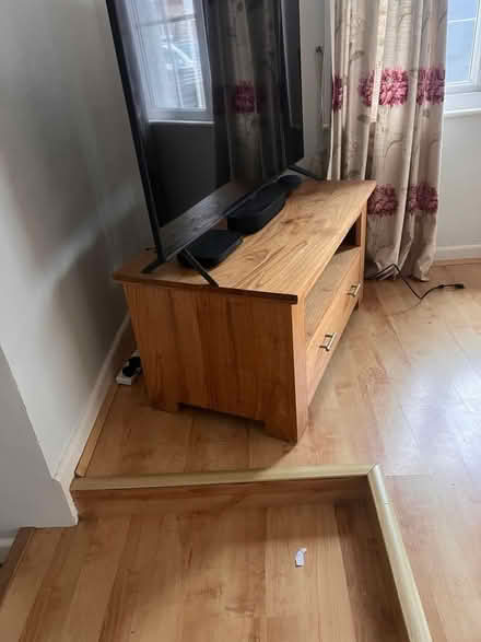Photo of free Wooden TV Unit/Stand (Strood Green) #2