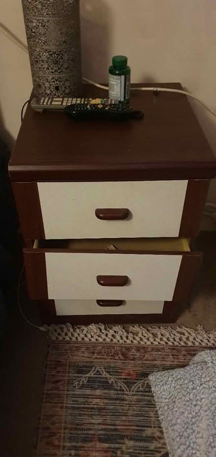 Photo of free 2 bedside cabinets (CO3, Lexden Colchester) #2