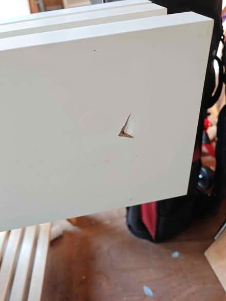 Photo of free Three ikea white floating shelves (Upper Walthamstow E17) #2