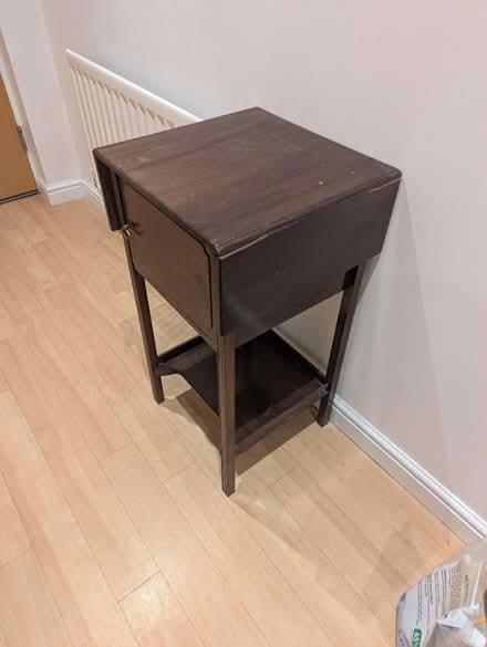 Photo of free Small wooden table/plant stand (Shoreham BN43) #1