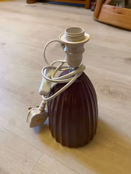 Photo of free Purple lamp base (Penylan CF23) #1