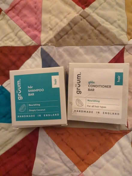 Photo of free Gruum hair shampoo and conditioner (Booker Common, HP12) #1