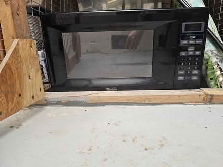 Photo of free Black microwave (Stoneham) #1