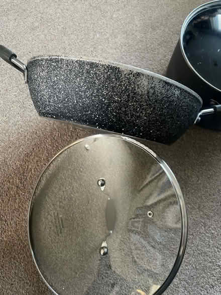 Photo of free Large deep pan with lid (Garston WD25) #1