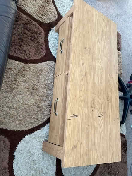 Photo of free Oak effect coffee table (Hailsham BN27) #1