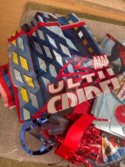 Photo of free Spider man party accessories (N14 4TP oakwood) #1