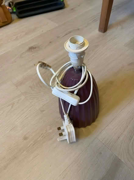 Photo of free Purple lamp base (Penylan CF23) #2