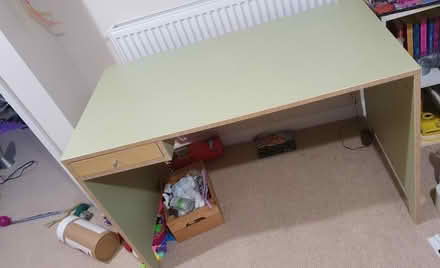 Photo of free Solid desk (Nork by Banstead station) #1