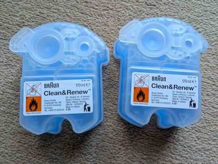 Photo of free Braun elec shaver cleaning cartridges (Alton GU34) #3