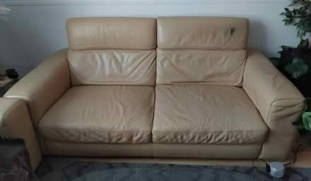 Photo of free Lovely Real Leather Sofas (Harold Hill RM3) #2
