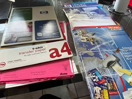 Photo of free Various printer paper sets, labels, etc. (Wollaton NG8) #1