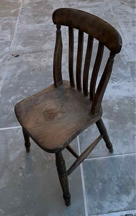 Photo of free Antique country style wooden chair (Hampstead Heath) #1