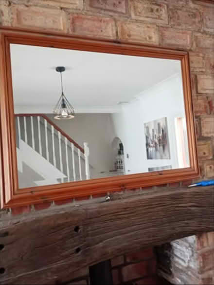 Photo of free Pine mirror (Dinas Powys) #1