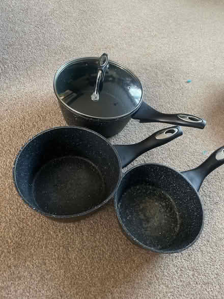 Photo of free Set of 3 pans (Garston WD25) #1