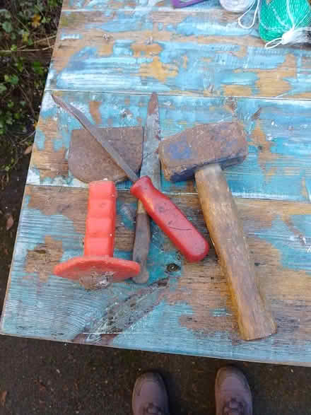 Photo of free Lump hammer, carpet fitting tool? (Blandford Forum, DT11) #1
