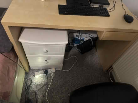 Photo of free Brown wooden desk (Goffs oak EN7) #1