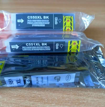 Photo of free Black inkjet cartridges for Canon printers (Chesham HP5) #1