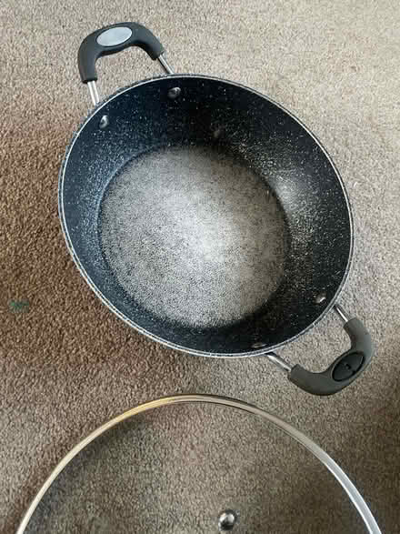 Photo of free Large deep pan with lid (Garston WD25) #2