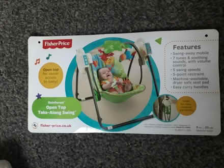 Photo of free Swing for baby 0-9kg (S4 Sheffield) #2